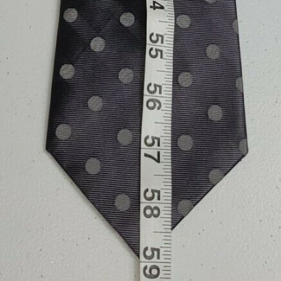 Hathaway Blue Silk Tie - Picture 4 of 5